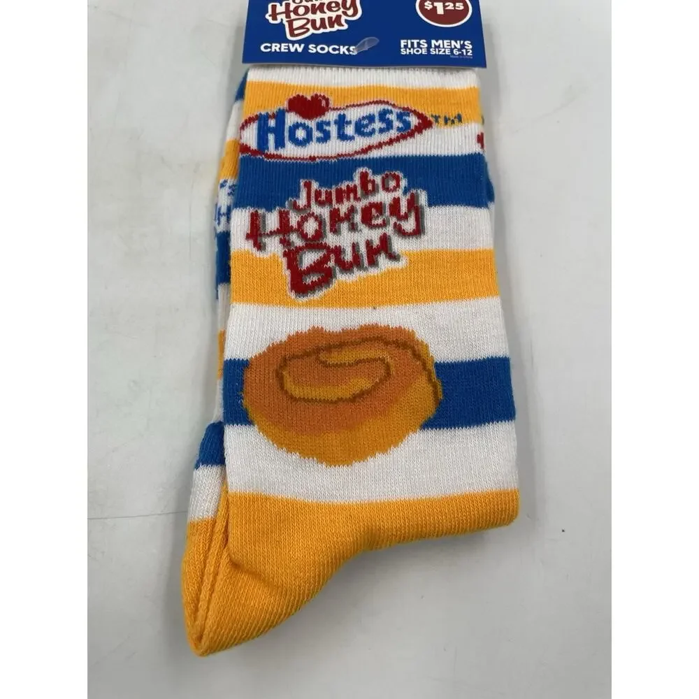 Honey Bun Adult Novelty Socks Sz 6-12